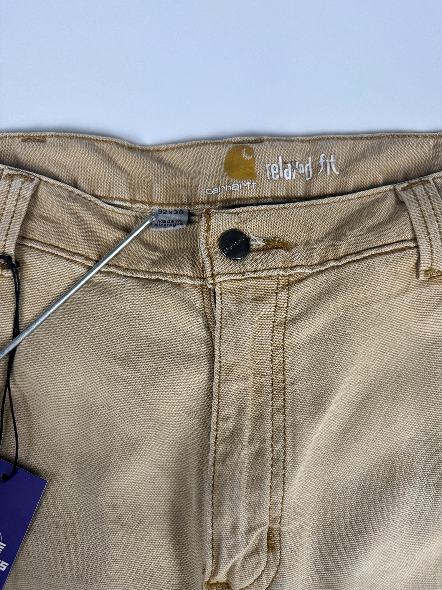 Preloved 2010s Carhartt Relaxed Fit Rugged Flex Rigby Double-Knee Utility Pants (34x30)