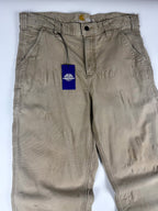 Preloved 2010s Carhartt Relaxed Fit Rugged Flex Canvas Workwear Carpenter Pants (35x32)