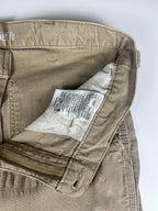 Preloved 2010s Carhartt Relaxed Fit Rugged Flex Canvas Workwear Carpenter Pants (35x32)
