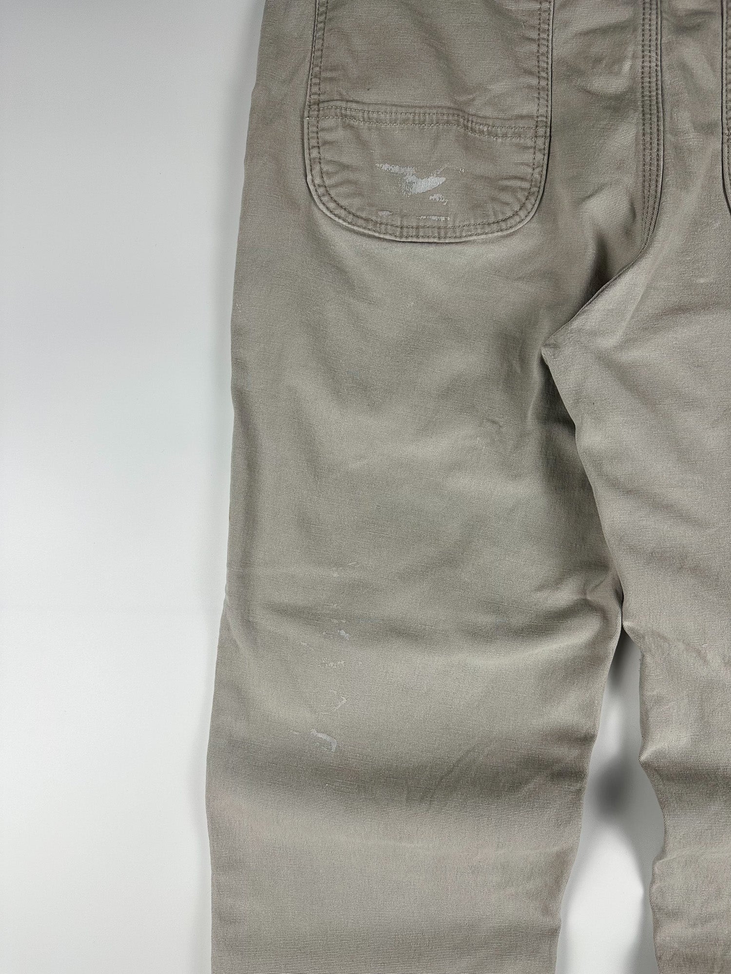 Preloved 2010s Carhartt Rugged Flex Relaxed Fit Canvas Workwear Carpenter Pants (36x28)