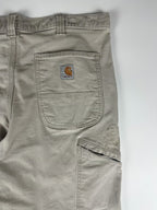 Preloved 2010s Carhartt Rugged Flex Relaxed Fit Canvas Workwear Carpenter Pants (36x28)