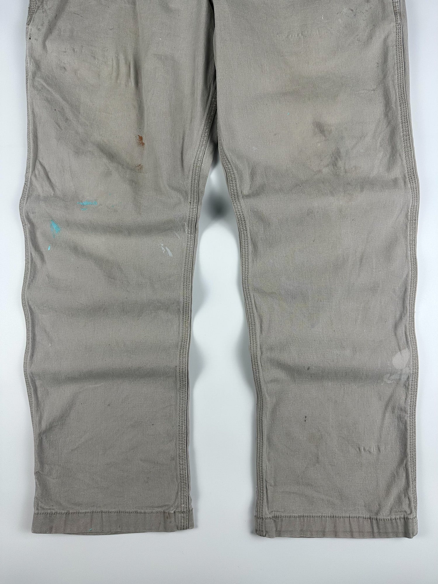 Preloved 2010s Carhartt Rugged Flex Relaxed Fit Canvas Workwear Carpenter Pants (36x28)