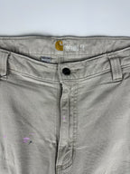 Preloved 2010s Carhartt Rugged Flex Relaxed Fit Canvas Workwear Carpenter Pants (36x28)