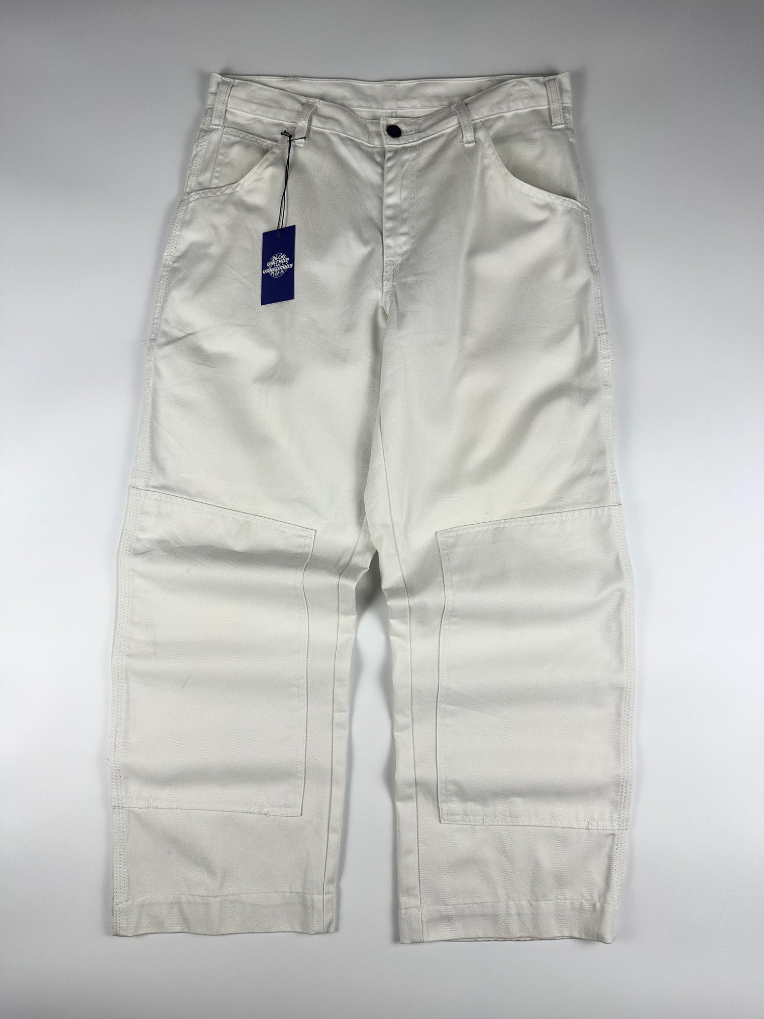 Preloved 2010s Dickies Relaxed Fit Straight Leg Carpenter Pants (33x27)