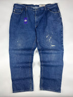 Vintage 00s Carhartt Relaxed Fit Straight Leg Heavyweight Denim Workwear Carpenter Jeans (46x32)