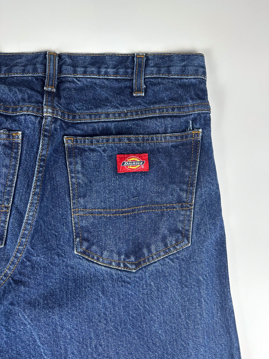 Preloved 2020s Dickies Regular Straight Fit 5-Pocket Denim Carpenter Jeans (32x33)