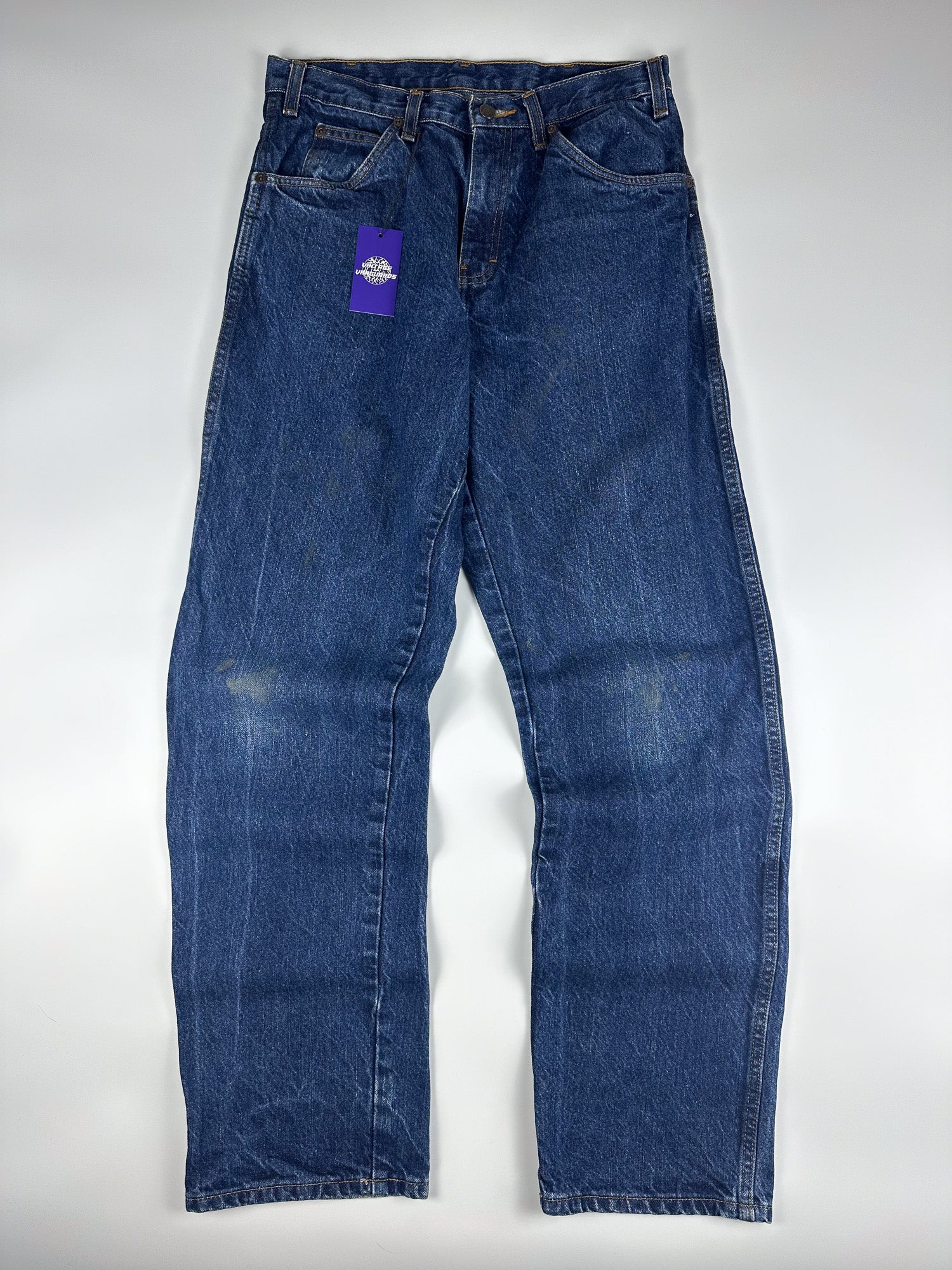 Preloved 2020s Dickies Regular Straight Fit 5-Pocket Denim Carpenter Jeans (32x33)
