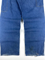 Vintage 00s Carhartt Relaxed Dungaree Fit Workwear Carpenter Denim Jean (33x31.5)
