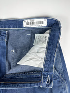 Vintage 00s Carhartt Relaxed Dungaree Fit Workwear Carpenter Denim Jean (33x31.5)