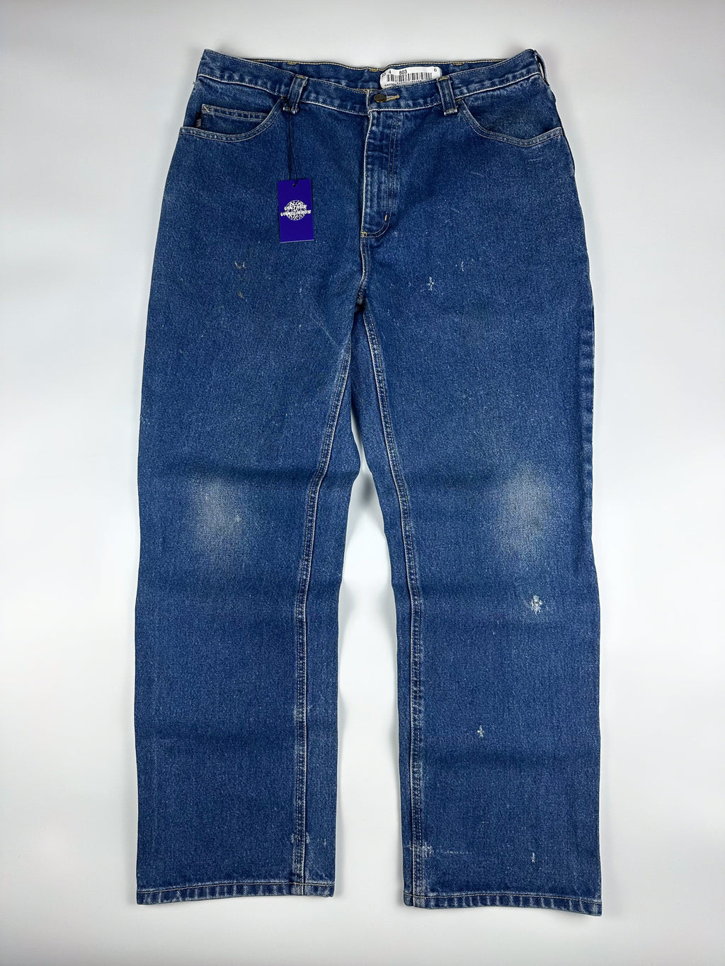 Vintage 00s Carhartt Flame Resistant Heavyweight 5-Pocket Denim Carpenter Jeans (36x30)