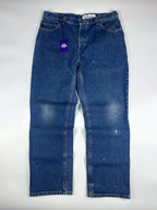 Vintage 00s Carhartt Flame Resistant Heavyweight 5-Pocket Denim Carpenter Jeans (36x30)