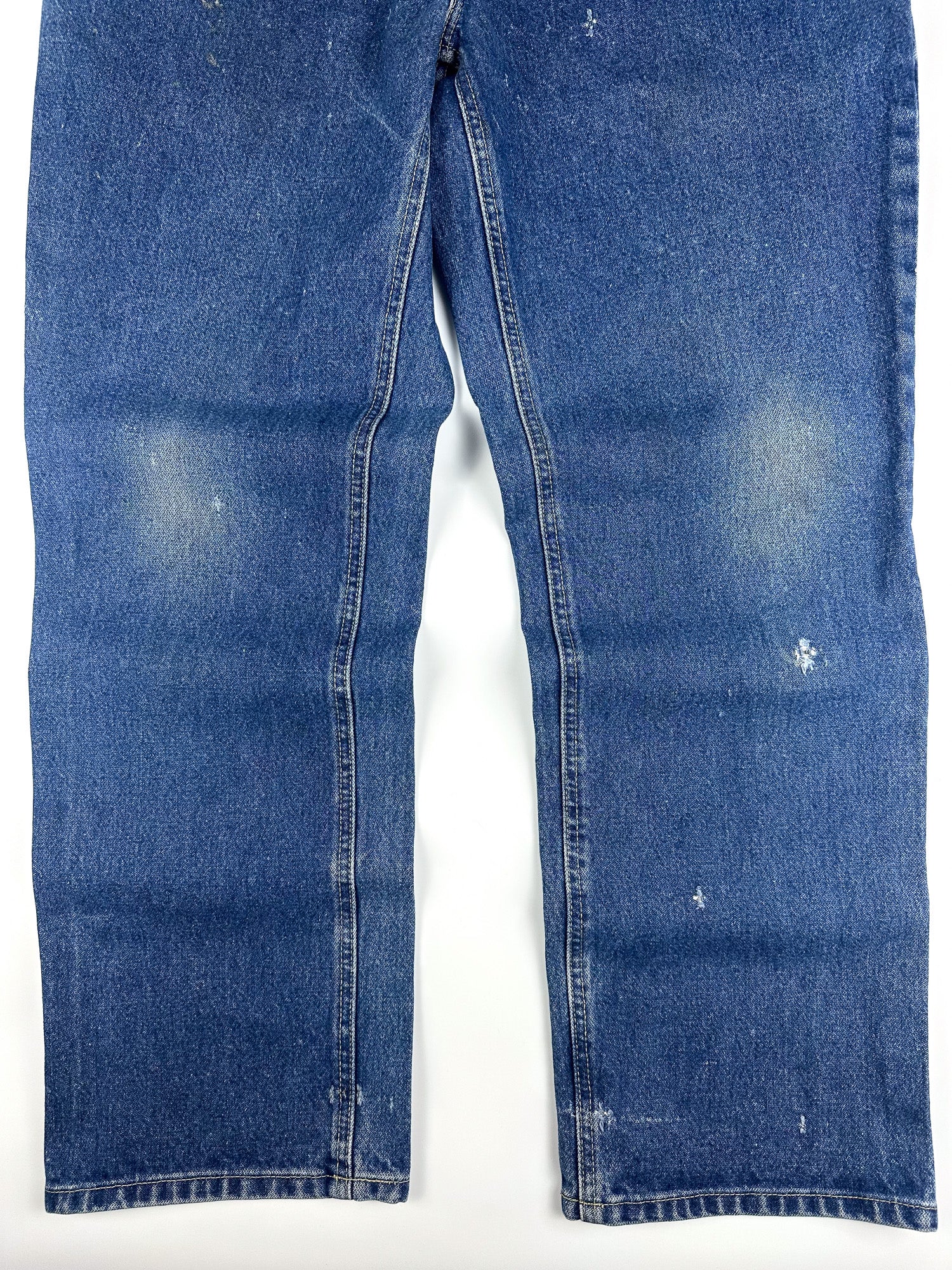Vintage 00s Carhartt Flame Resistant Heavyweight 5-Pocket Denim Carpenter Jeans (36x30)