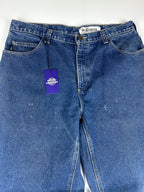 Vintage 00s Carhartt Flame Resistant Heavyweight 5-Pocket Denim Carpenter Jeans (36x30)