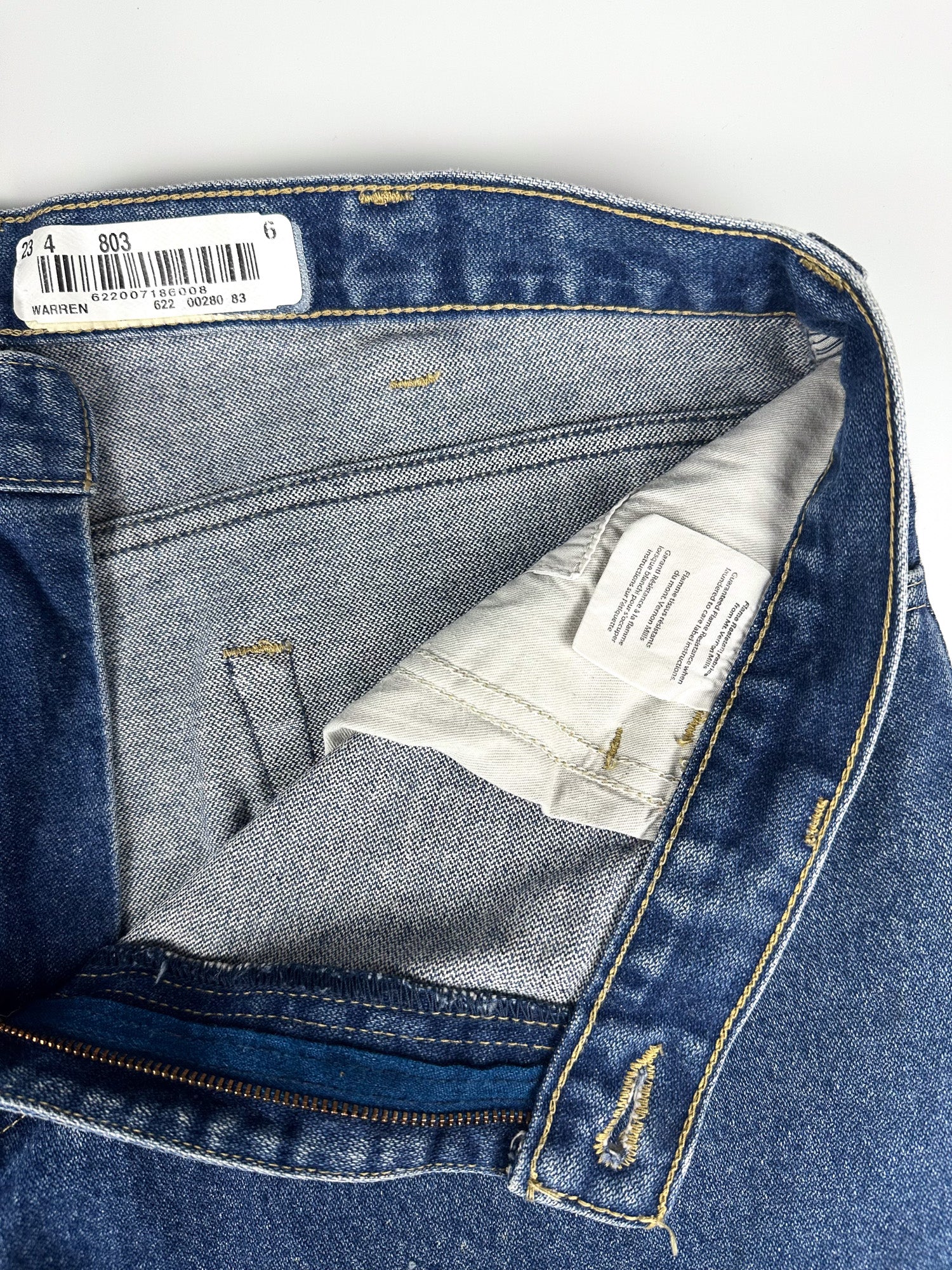 Vintage 00s Carhartt Flame Resistant Heavyweight 5-Pocket Denim Carpenter Jeans (36x30)