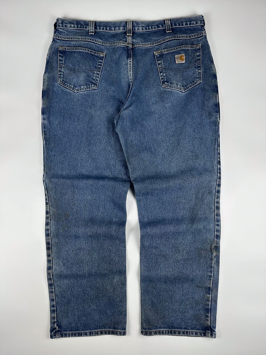 Vintage 00s Carhartt Flame Resistant Heavyweight 5-Pocket Denim Carpenter Jeans (40x30)
