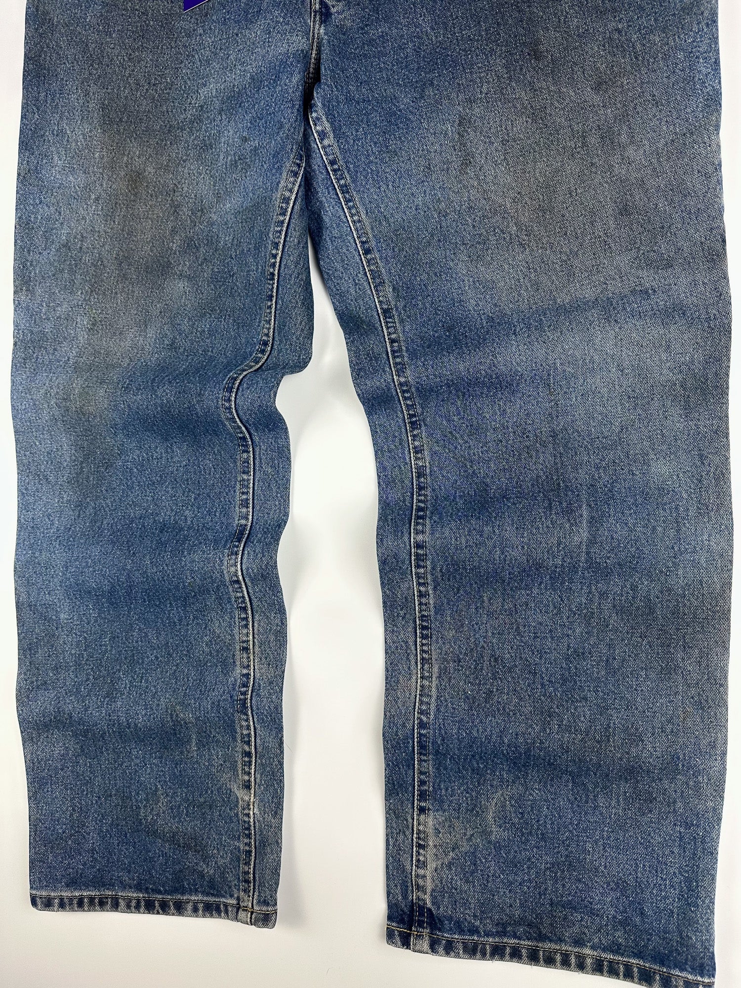 Vintage 00s Carhartt Flame Resistant Heavyweight 5-Pocket Denim Carpenter Jeans (40x30)
