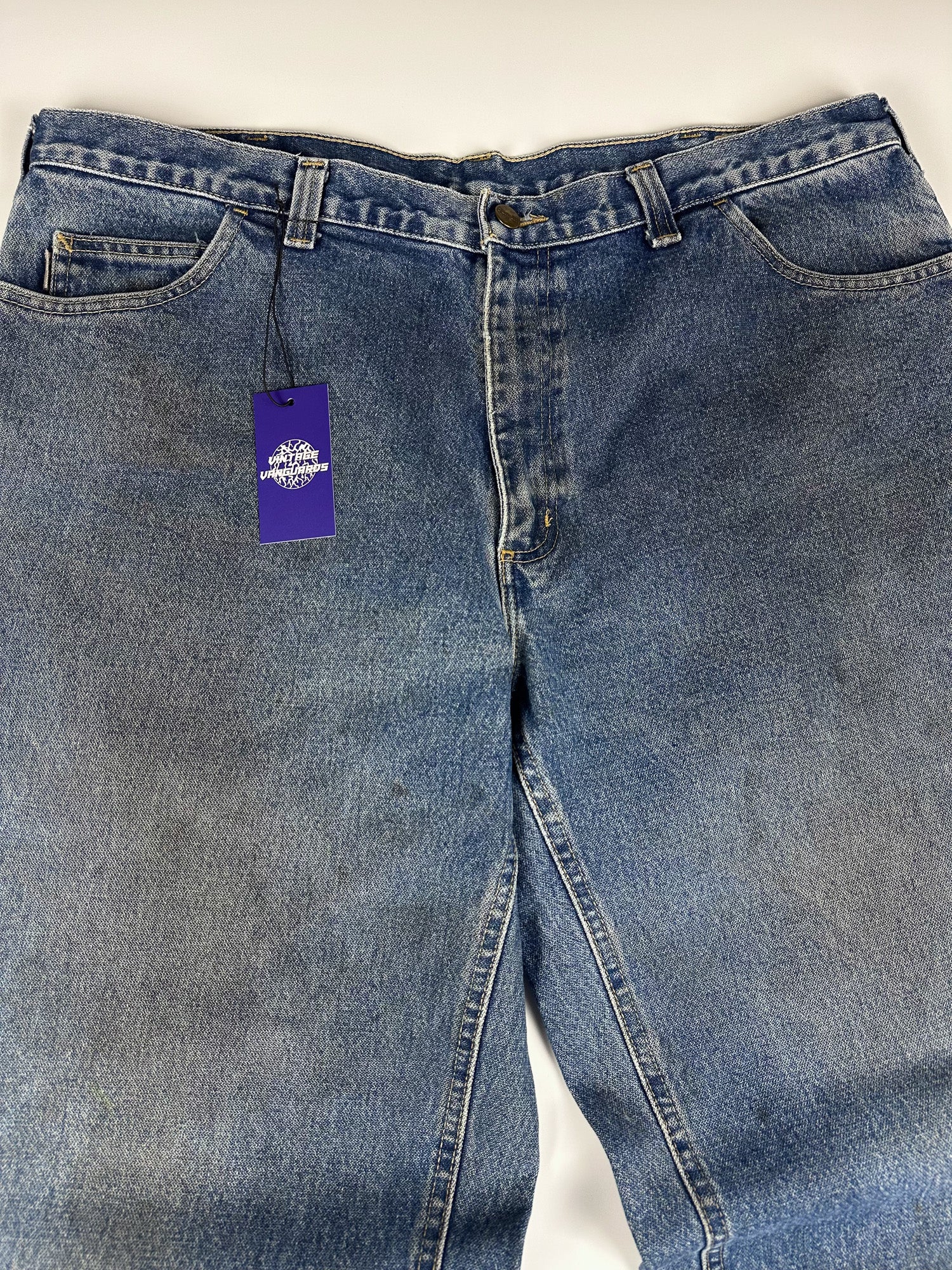 Vintage 00s Carhartt Flame Resistant Heavyweight 5-Pocket Denim Carpenter Jeans (40x30)
