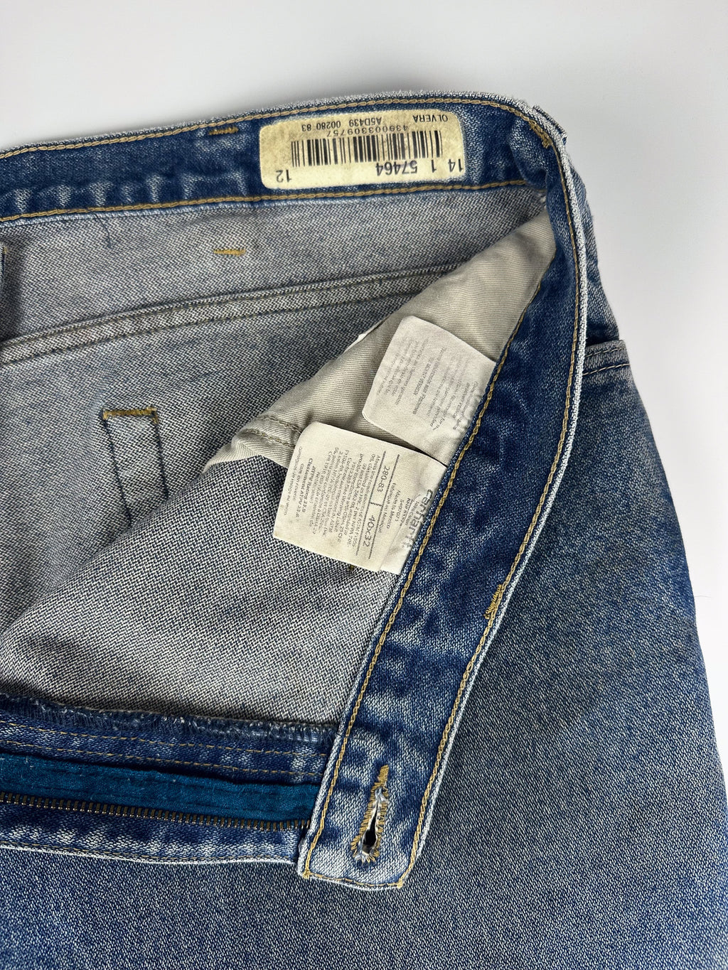 Vintage 00s Carhartt Flame Resistant Heavyweight 5-Pocket Denim Carpenter Jeans (40x30)