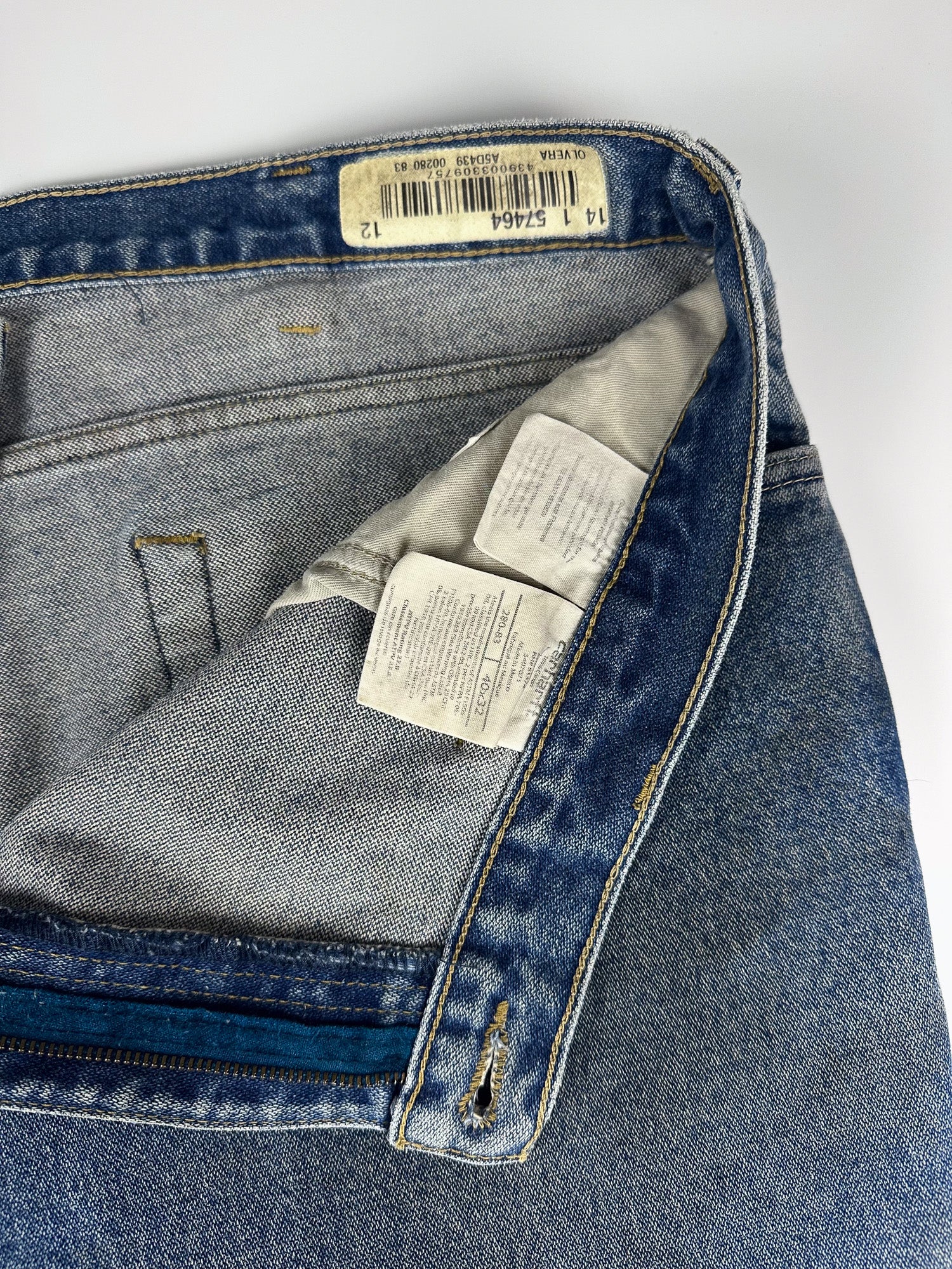 Vintage 00s Carhartt Flame Resistant Heavyweight 5-Pocket Denim Carpenter Jeans (40x30)