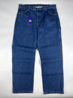 Preloved 2010s Dickies Relaxed Fit Denim Carpenter Workwear Pants (38x30)