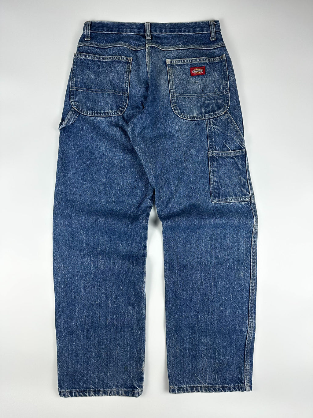 Preloved 2010s Dickies Regular Straight Fit 5-Pocket Denim Heavyweight Workwear Jeans (28x28)