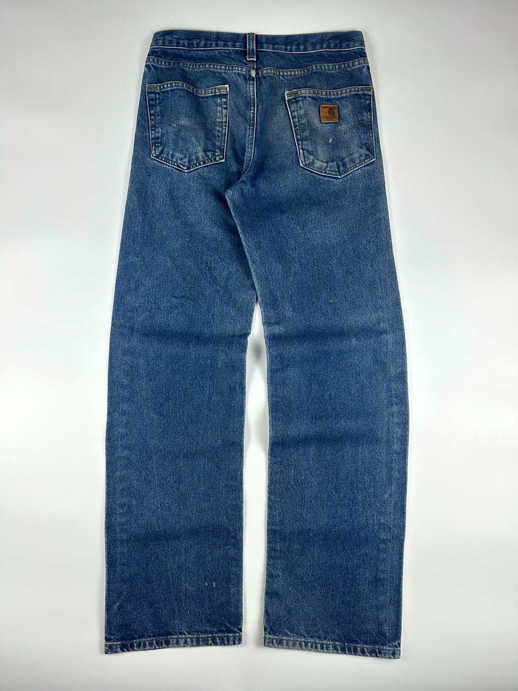 Preloved 2010s Carhartt B480 Traditional Straight Fit 5-Pocket Carpenter Jeans (30x31)