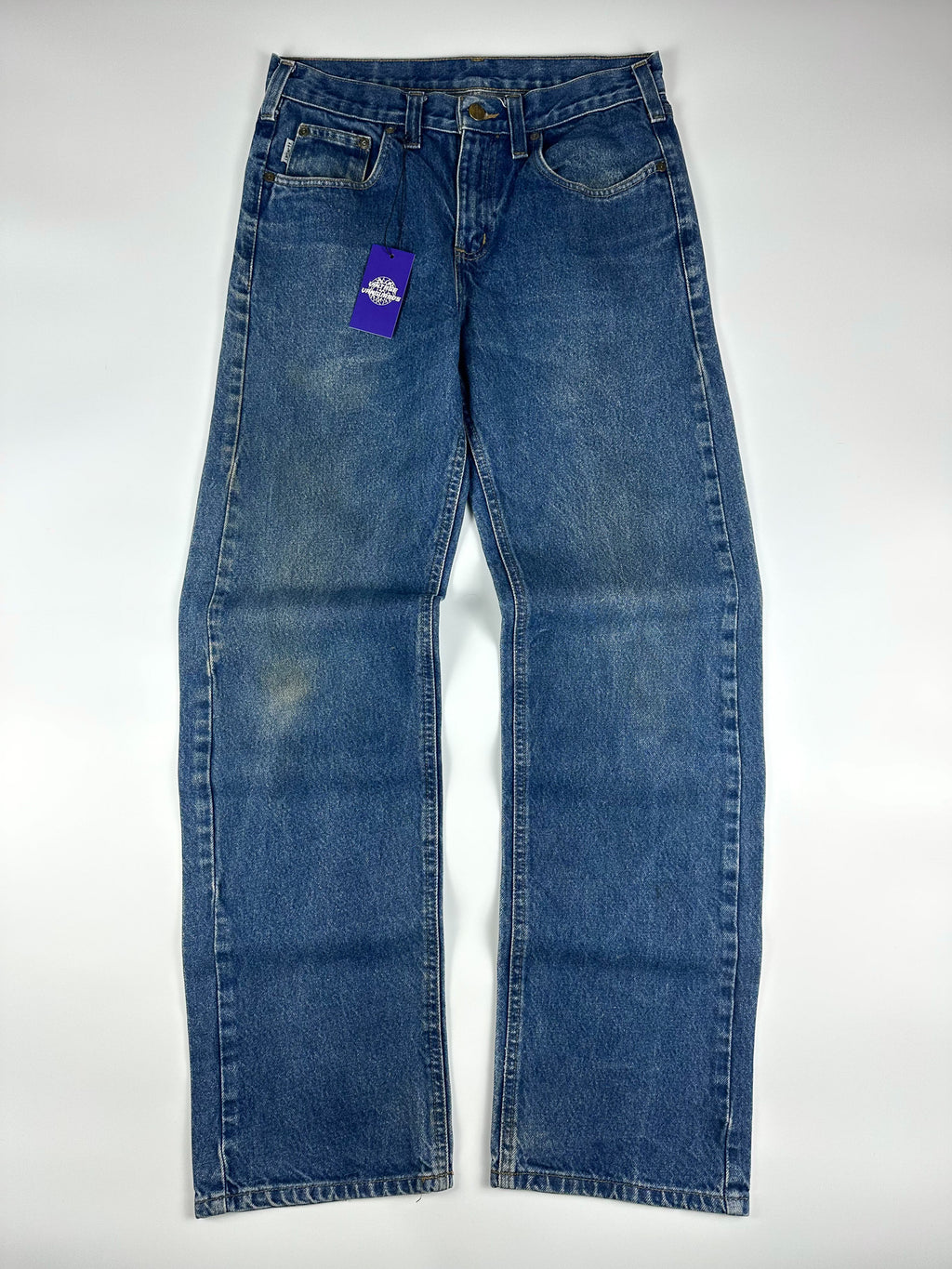 Preloved 2010s Carhartt B480 Traditional Straight Fit 5-Pocket Carpenter Jeans (30x31)