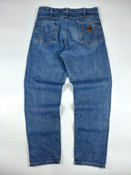 Preloved 2010s Carhartt B17 Relaxed Fit Workwear Carpenter Jeans (34x31)