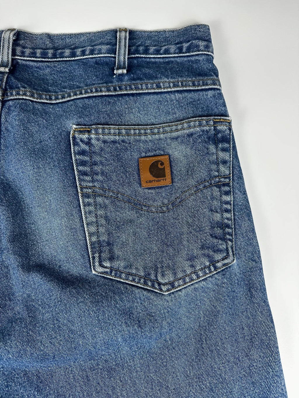 Preloved 2010s Carhartt B17 Relaxed Fit Workwear Carpenter Jeans (34x31)