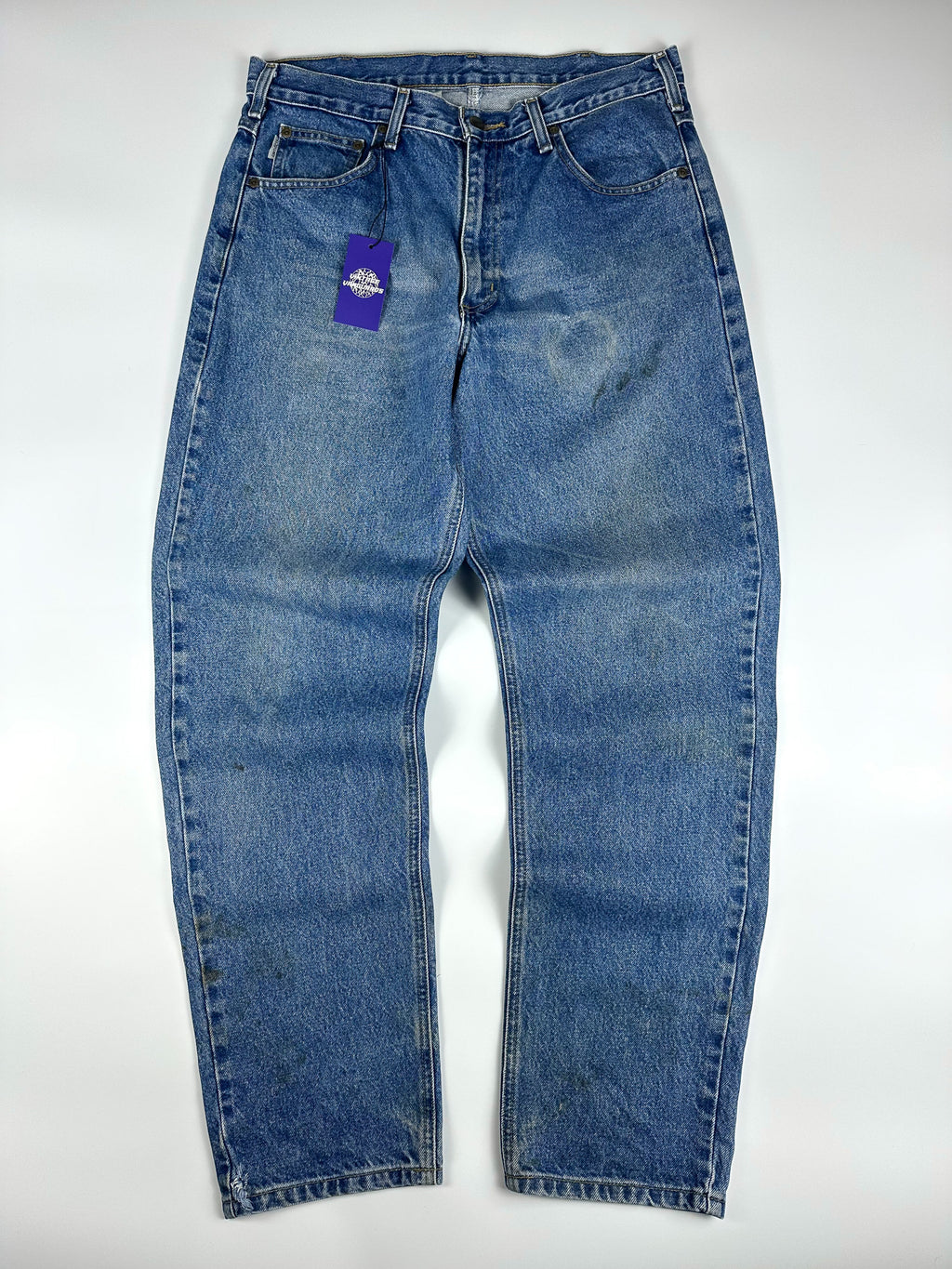 Preloved 2010s Carhartt B17 Relaxed Fit Workwear Carpenter Jeans (34x31)