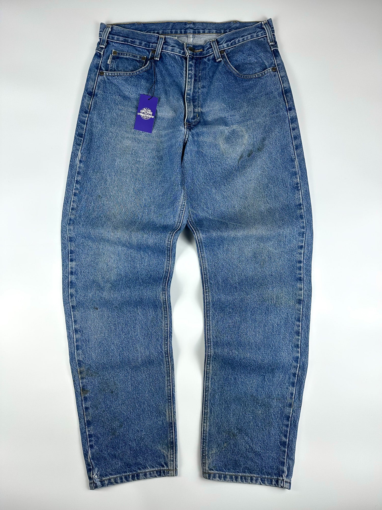 Preloved 2010s Carhartt B17 Relaxed Fit Workwear Carpenter Jeans (34x31)