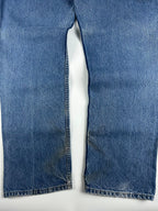 Vintage 00s 2002 Carhartt B19 Made in Mexico Relaxed Straight Fit Carpenter Jeans (38x31)