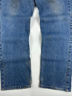 Vintage 00s 2002 Carhartt B19 Made in Mexico Relaxed Straight Fit Carpenter Jeans (38x31)