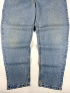 Vintage 90s Carhartt B17 Made in USA Relaxed Straight Fit Workwear Carpenter Jeans (40x31)