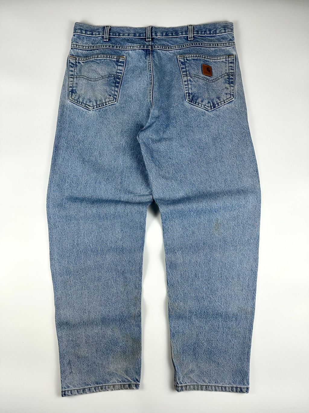 Preloved 2010s Carhartt B17 Relaxed Straight Fit Workwear Carpenter Jeans (37x31)