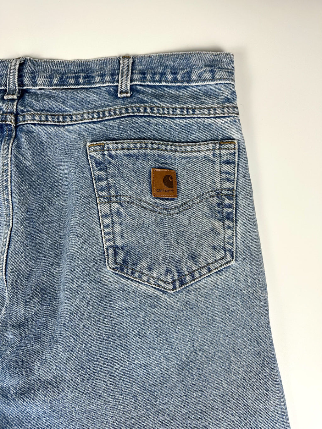 Preloved 2010s Carhartt B17 Relaxed Straight Fit Workwear Carpenter Jeans (37x31)