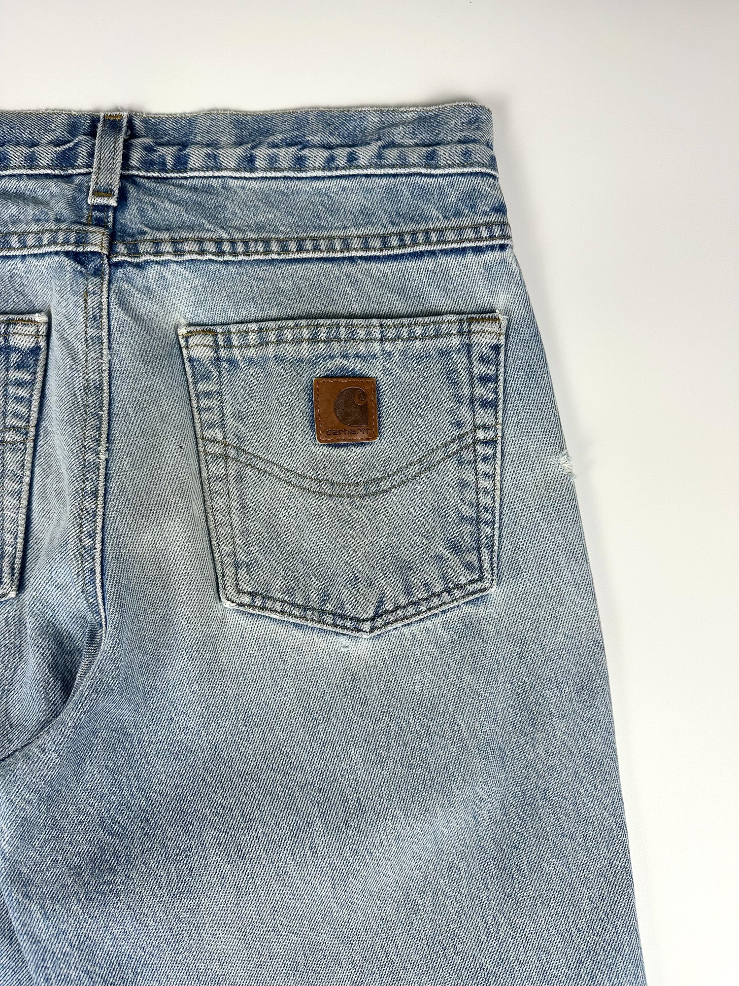 Preloved 2010s Carhartt B17 Relaxed Straight Fit Workwear Carpenter Jeans (30x31)
