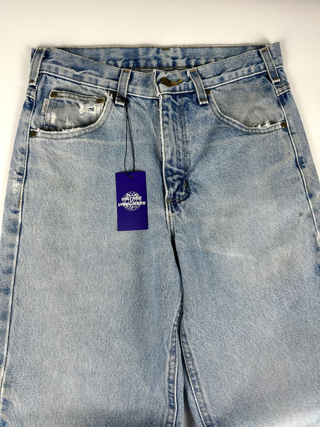 Preloved 2010s Carhartt B17 Relaxed Straight Fit Workwear Carpenter Jeans (30x31)