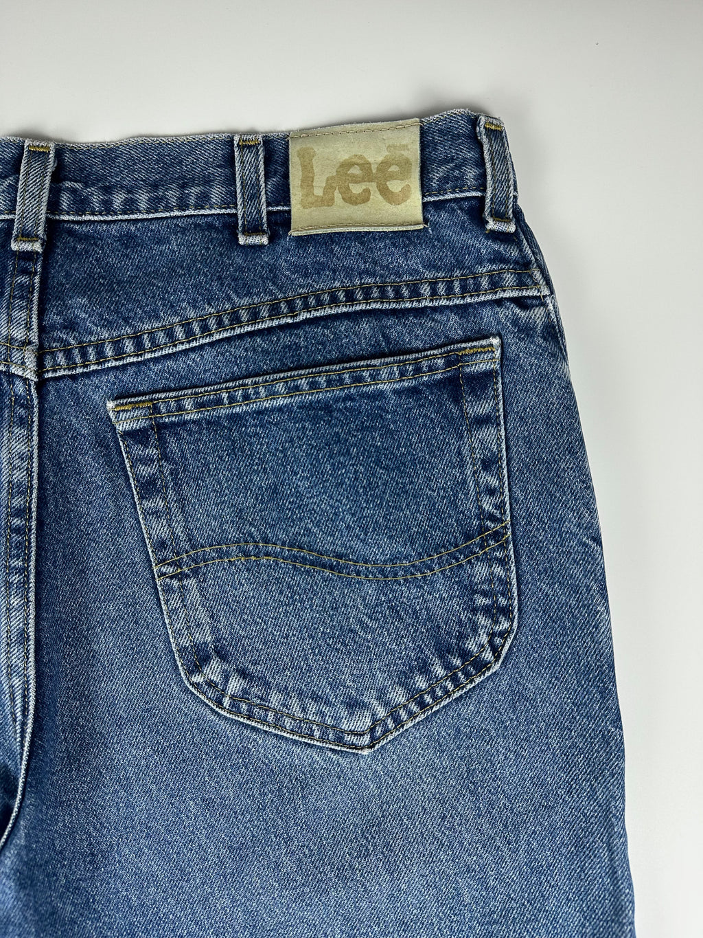 Vintage 90s Lee Rider Straight Relaxed Fit 5-Pocket Denim Jeans (34x32)