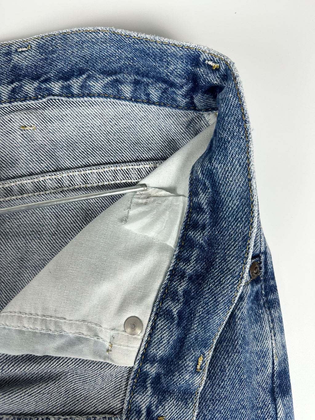 Vintage 90s Lee Rider Straight Relaxed Fit 5-Pocket Denim Jeans (34x32)