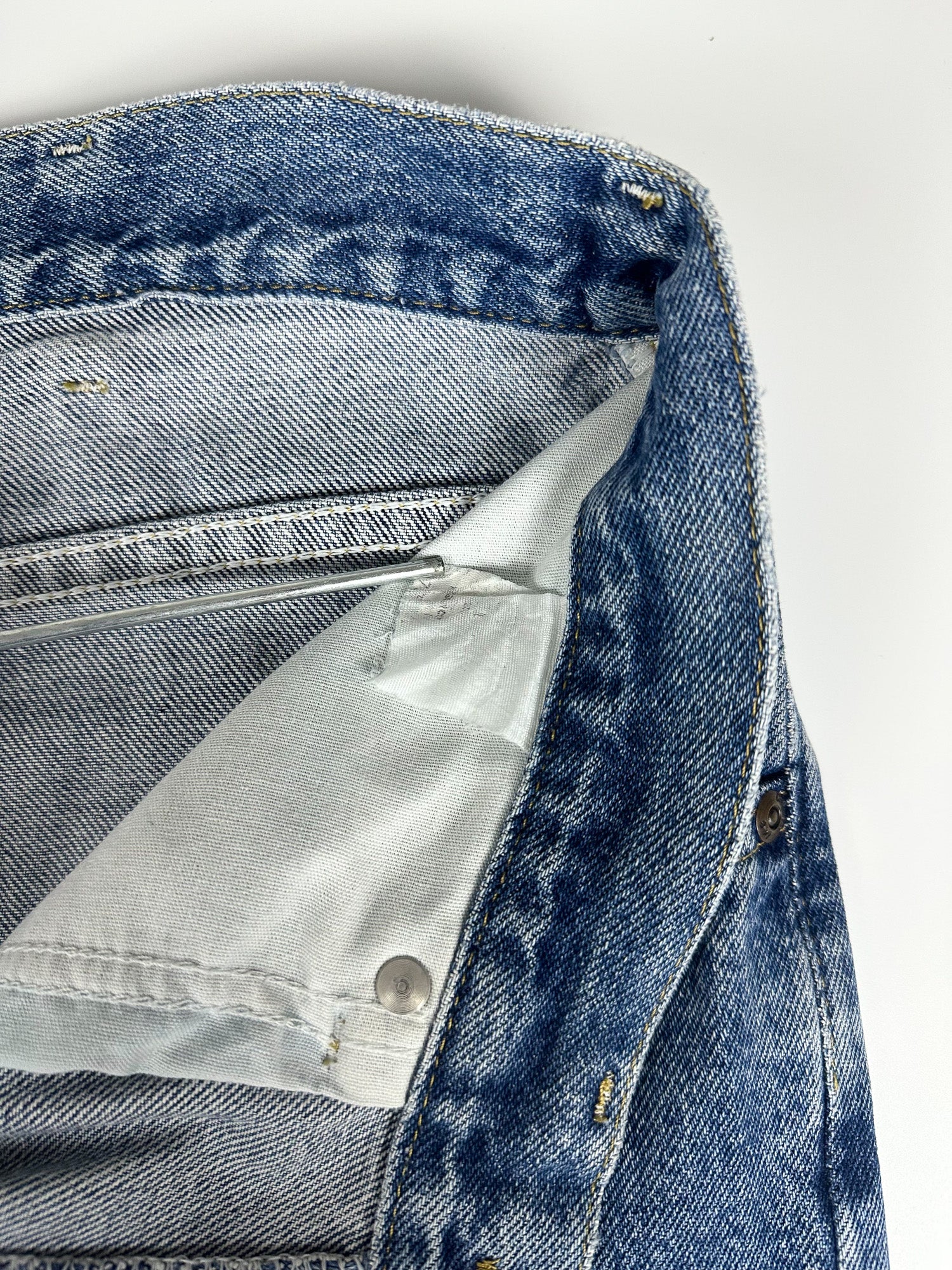 Vintage 90s Lee Rider Straight Relaxed Fit 5-Pocket Denim Jeans (34x32)