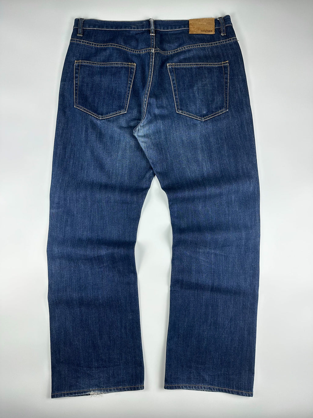 Vintage 00s Nautica Relaxed Wide Fit 5-Pocket Denim Jeans (38x32)