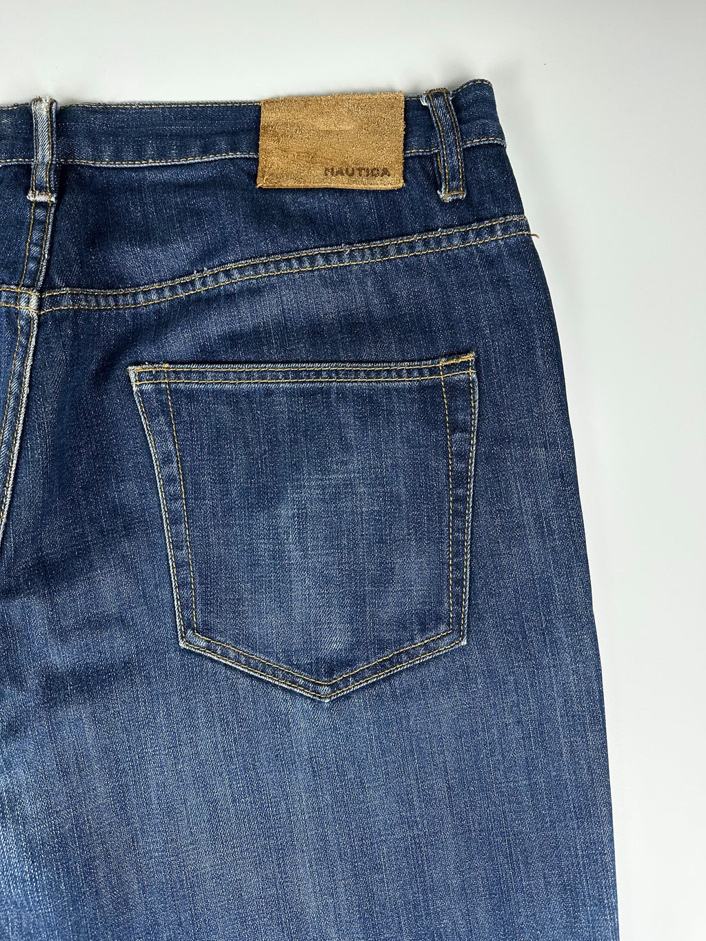 Vintage 00s Nautica Relaxed Wide Fit 5-Pocket Denim Jeans (38x32)