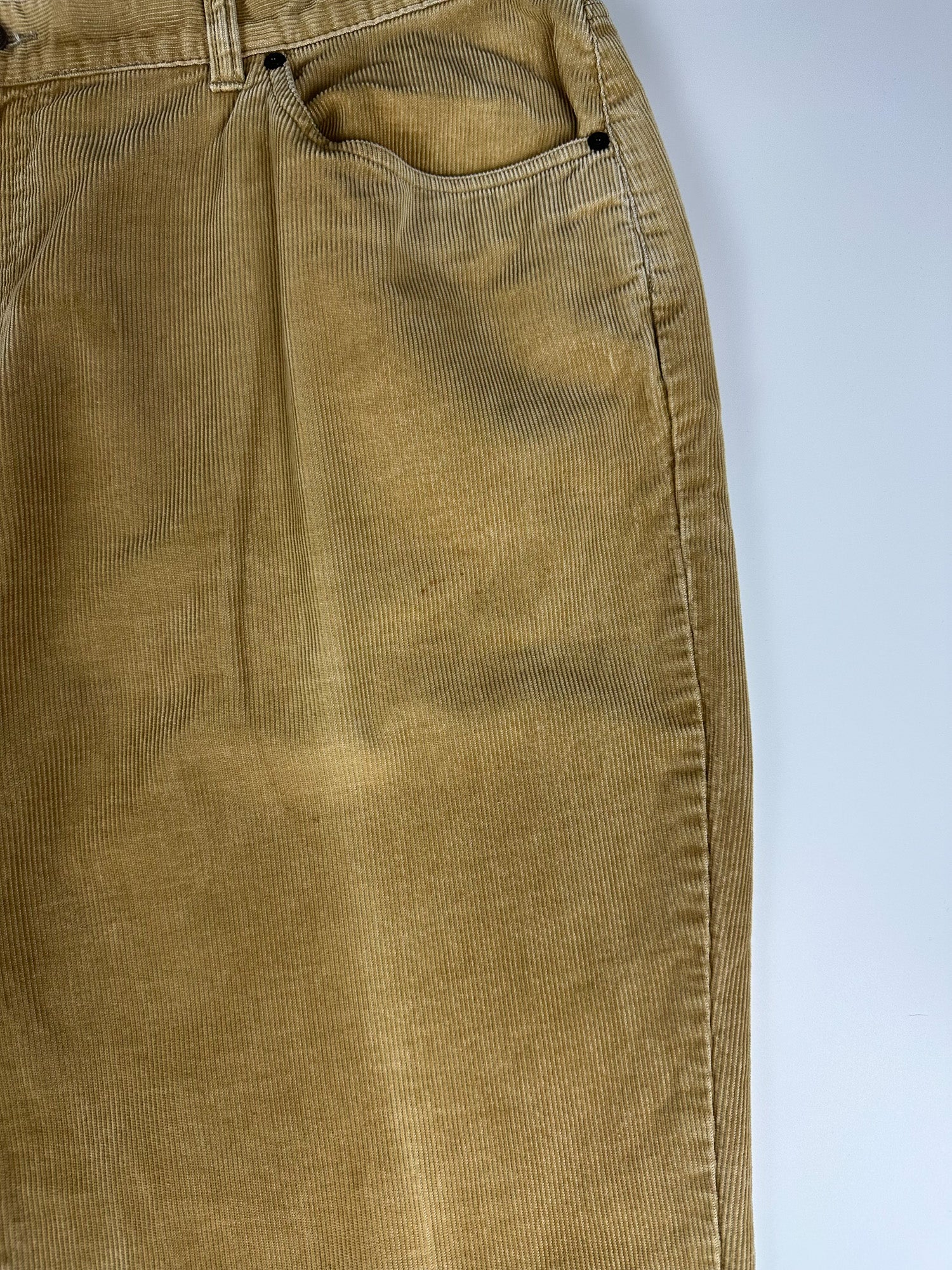 Vintage 90s Polo Ralph Lauren Corduroy 5-Pocket Trouser Pants (40x32)