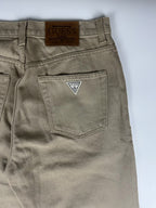 Vintage 90s Guess Jeans Straight Fit 5-Pocket Denim Pants (32x34)
