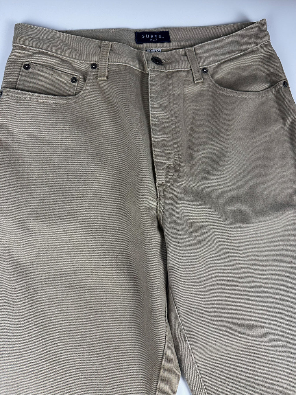 Vintage 90s Guess Jeans Straight Fit 5-Pocket Denim Pants (32x34)