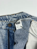 Vintage 90s 1990 Levi's 550 Made in USA Relaxed Fit Acid Wash Denim Jeans (31x29)