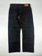 Vintage 90s 1995 Levi's 501 Made in USA Straight Fit 5-Pocket Denim Jeans (35x28)