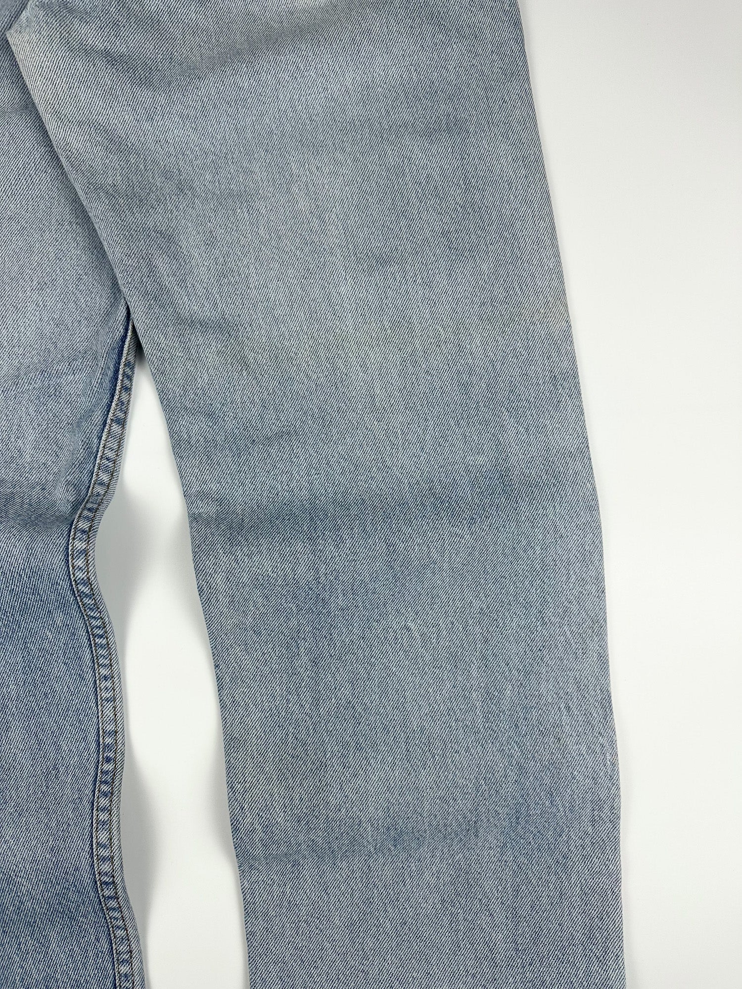 Vintage 90s 1998 Levi's 604 Orange Tab Made in Australia Straight Fit Denim Jeans (33x31)