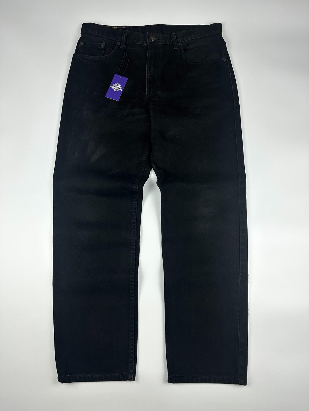 Vintage 00s 2001 Levi's 504 Made in Australia Regular Straight Fit Denim Jeans (35x30)